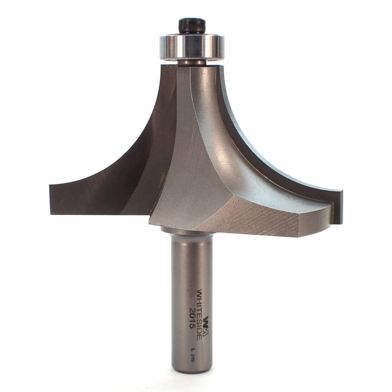 Roundover Bit 1-3/8" R 3-1/2" LD 1-3/4" CL 1/2" SH 2 FL